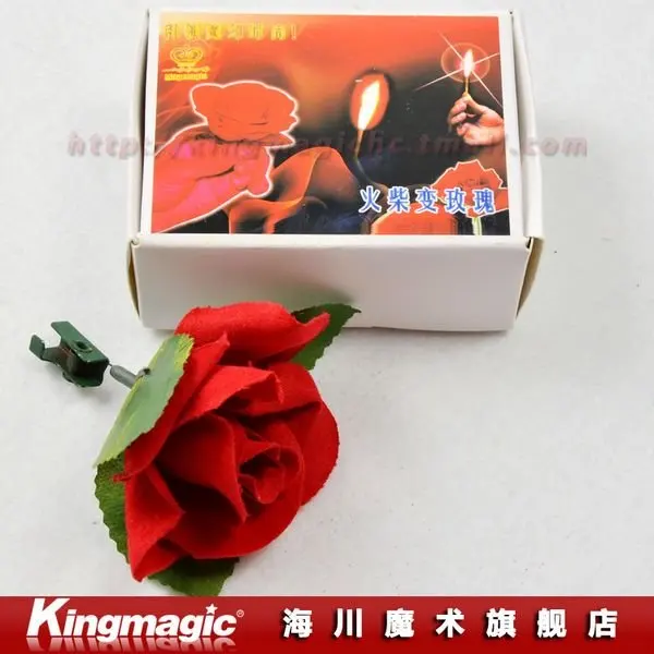 

Free shipping! Match to Rose/can be reused/box package/magic tricks/magic sets/magic props/stage magic
