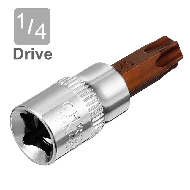 1/4 in. Drive x T9 Torx Bit Socket