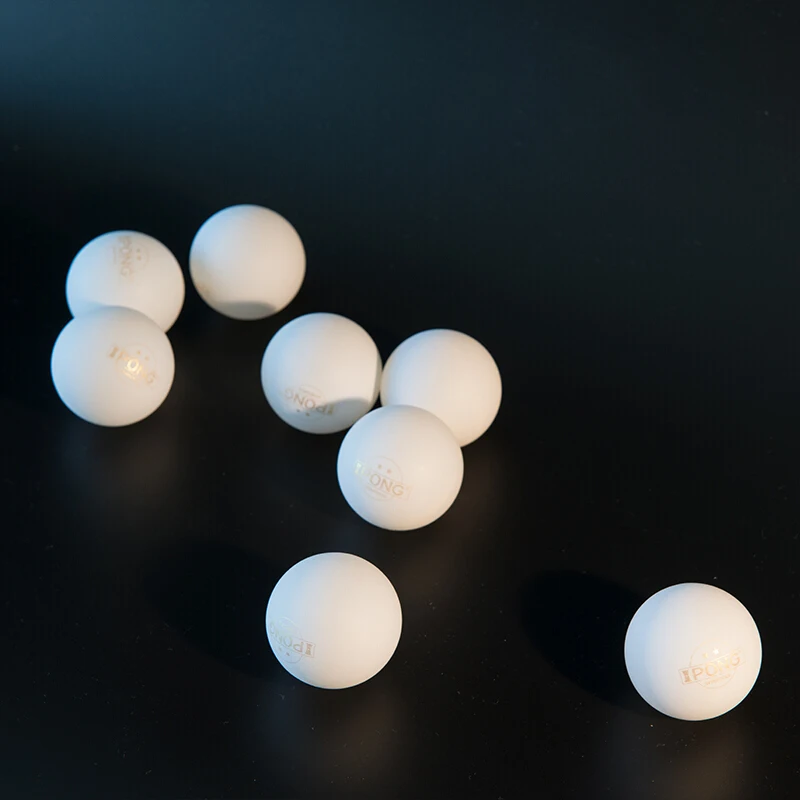 iPONG Table Tennis Ball 2-star 40+ ABS Serving machine ball new material plastic poly ping pong balls tenis de mesa iPONG Table Tennis Ball 2-star 40+ ABS Serving machine ball new material plastic poly ping pong balls tenis de mesa