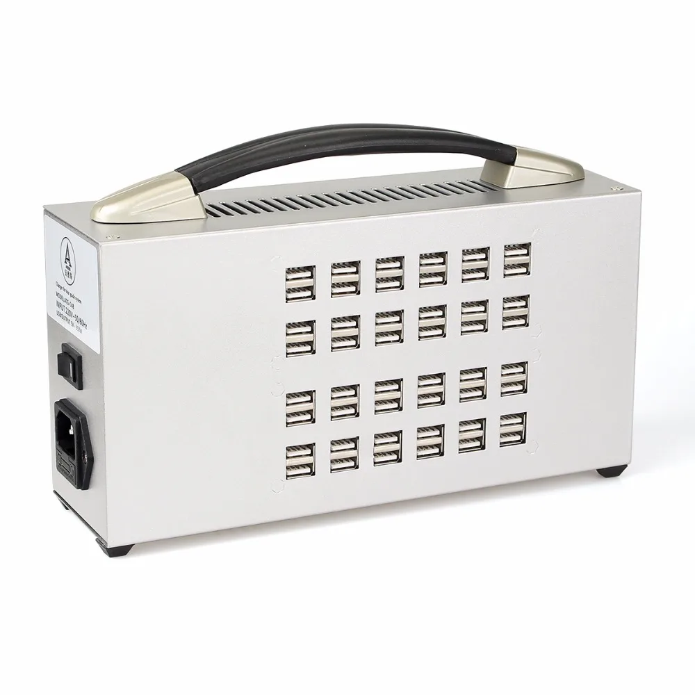 

48 Port USB Charger Base 350W USB Charging Dock for Wireless Tour Guide System F4520A