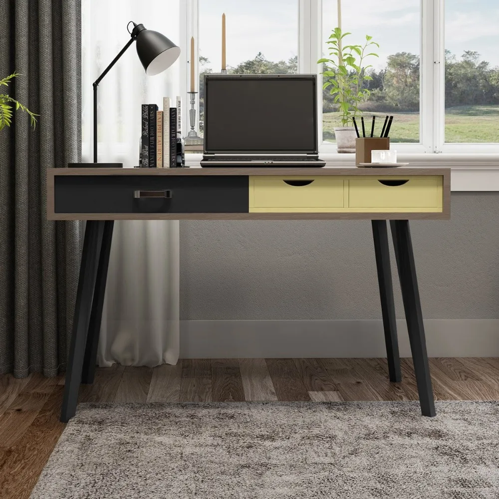  Home Computer Desk Office 120 * 60 cm Strong Thickening Modern Computer Stand Home Student Study/Wr