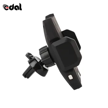 

Qi Wireless Car Charger Fast Charging Infrared sensing Holder Automatic Infrared Sensor Air outlet for iPhone X 8 Samsung