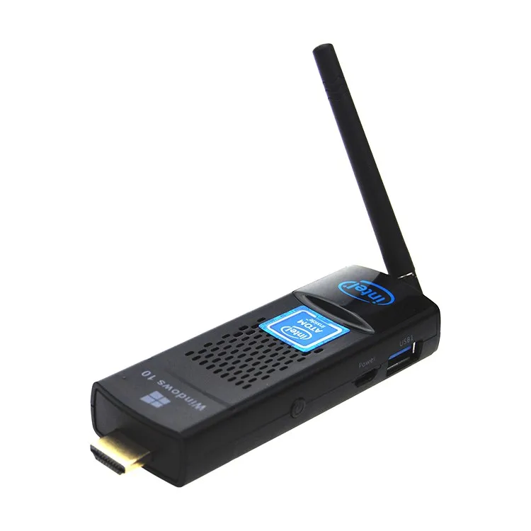 Горячая Распродажа measy t8c Wintel W8 Pro Stick мини ПК Windows 10 OS Z8300 cpu 4 ГБ/64 Гб 2,4G Wifi BT4.0 RJ45 100 м Windows tv Box