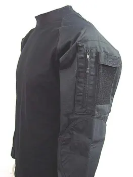 

Tactical Long Sleeve Combat Shirt Black ACU
