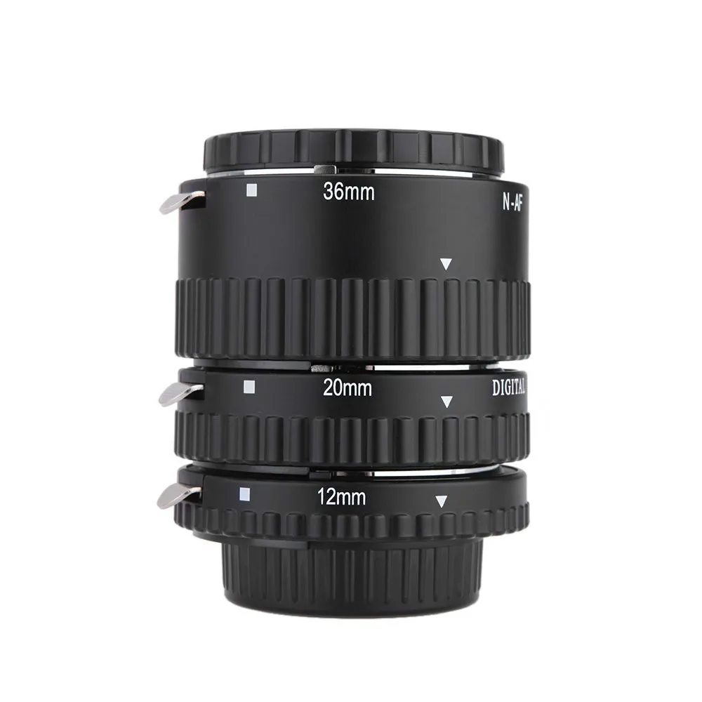 Макрокольца Meike N-AF1-B с автофокусом для длинной выдержки для Nikon D7100 D7000 D5100 D5300 D3100 D800 D600 D300s D300 D90 D80 Макрокольца Meike N-AF1-B с автофокусом для длинной выдержки для Nikon D7100 D7000 D5100 D5300 D3100 D800 D600 D300s D300 D90 D80