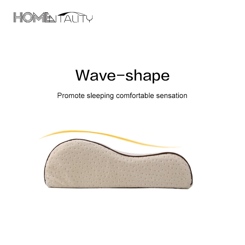 Красочная пена памяти шеи Ортопедическая подушка постельные принадлежности подушки здравоохранения бамбуковое волокно подушки под шею Удобная спальная подушка