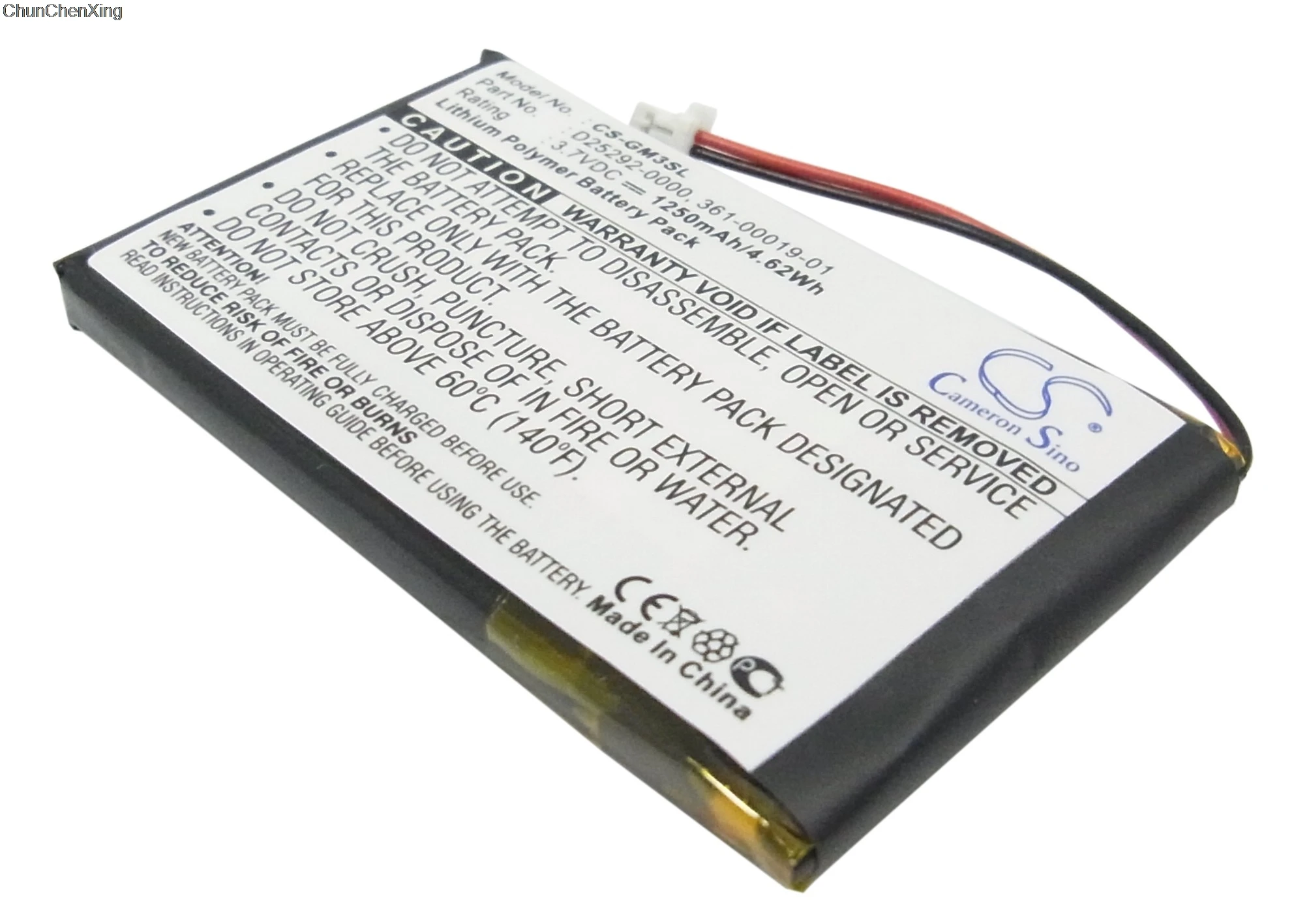 Аккумулятор Cameron Sino 1250mAh 361 00019 01 D25292 0000 для Garmin iQue M3 M4|Цифровые аккумуляторы| |