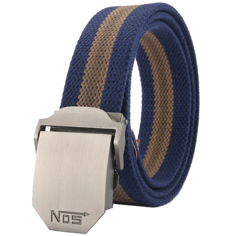 

2019 new hot men canvas belt Red metal buckle strong military belt Army tactical belts for Male top quality men strap Army green
