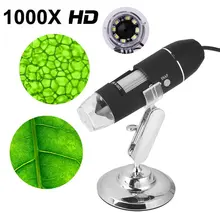 500 800 1000X USB Microscópio Digital Portátil Handheld Mini Câmera Endoscópio para Mac Janela Android OTG Elétron Estudante Crianças