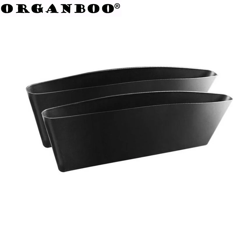 

Creative multifunctional between the vehicle seat trash debris long storage box Desktop plastic box trash cajas organizadoras