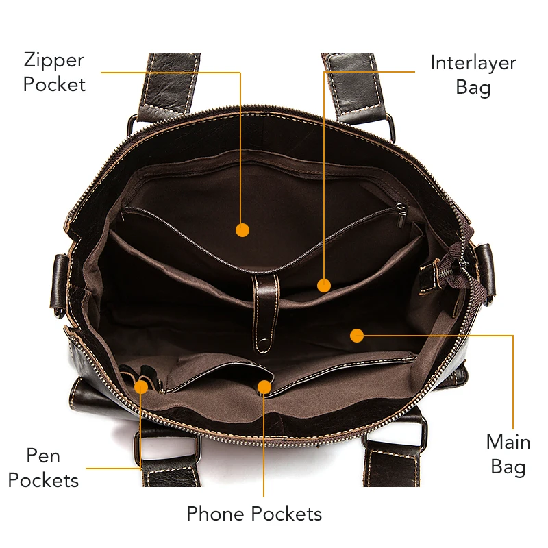 Мужская сумка WESTAL из натуральной кожи, сумки через плечо для мужчин, сумки через плечо, мужская кожаная сумка для ноутбука, сумки через плечо для мужчин