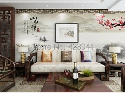 

2551 Can be customized 3D visual space home decoration mural art wallpaper Restoring ancient personality wall sticker home decor