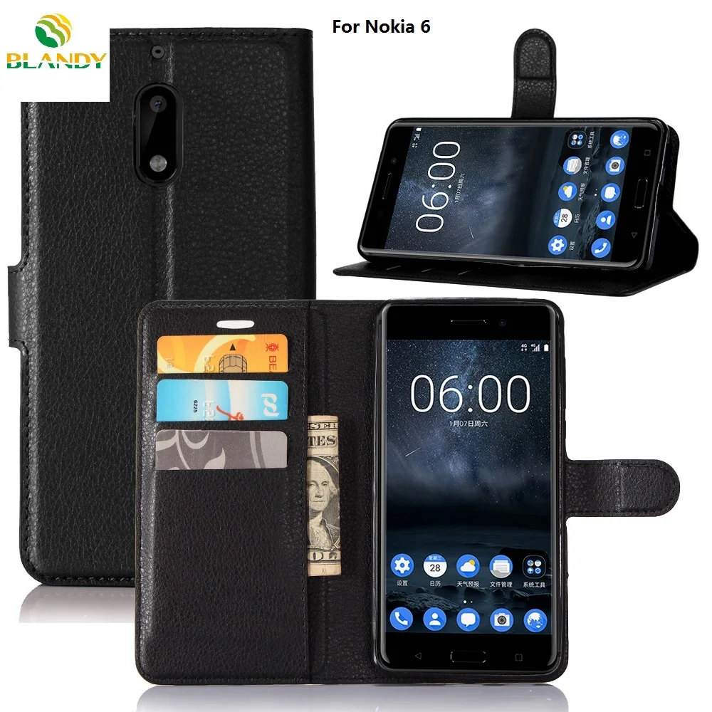 50 шт./партия для Nokia 1 plus Lychee Wallet Leatherphone чехлы с подставкой с держателем для карт для Nokia 4,2 7 7 plus
