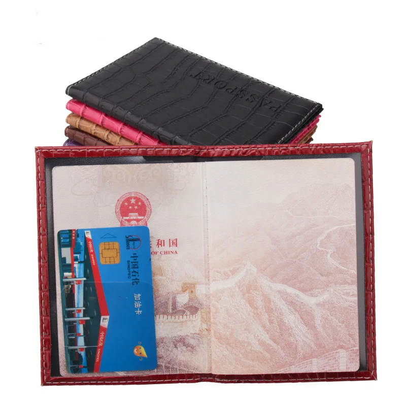 Мягкий чехол для паспорта Etaofun из искусственной кожи мужчин и женщин|card case|women card