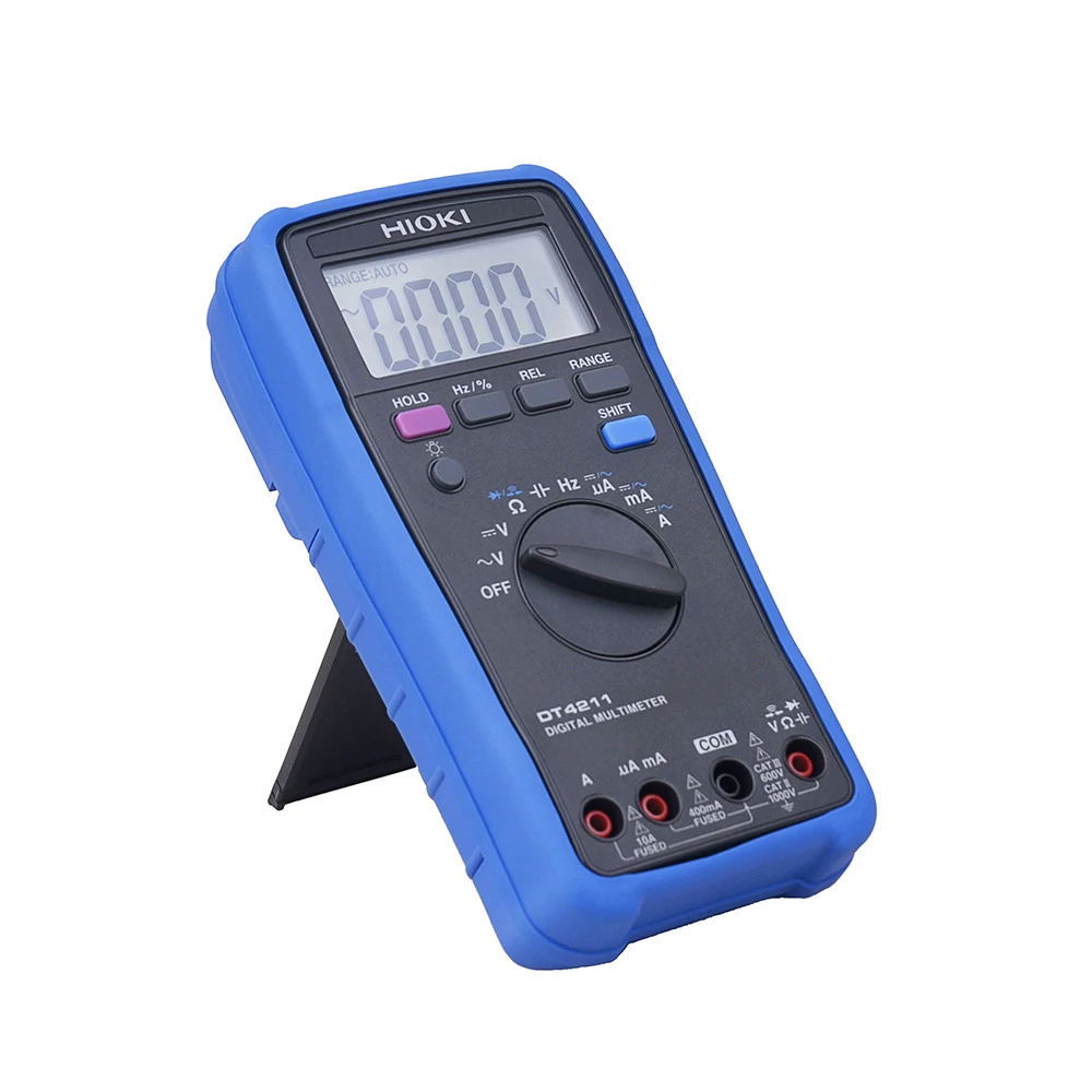 

Hioki DT4211 AC DC Voltage Current Digital Multimeter +/-0.5% Accuracy LCD Backlight Test Meter Brand New
