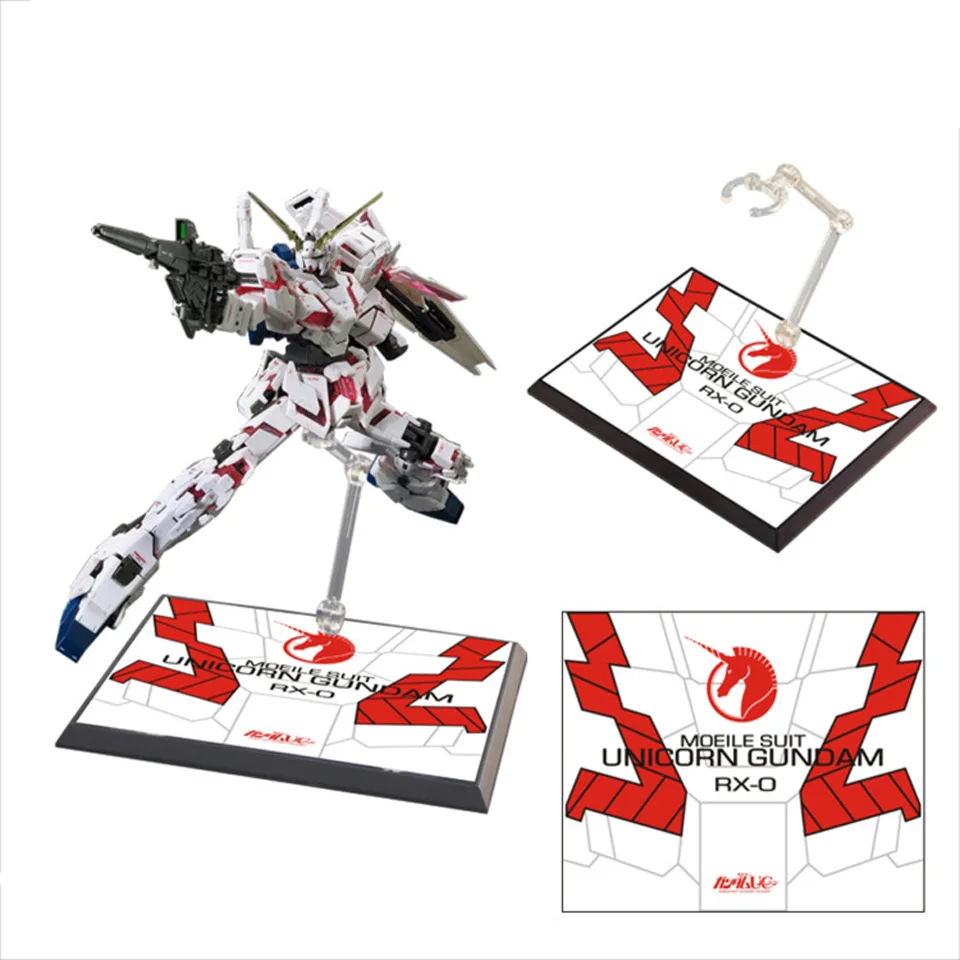 Tronzo Action Figure support модель Gundam кронштейн Стенд Робот DIY Gunpla Sinanju Banshee Astray EW дисплей база для RG HG 1/144 - Цвет: UC Only Support