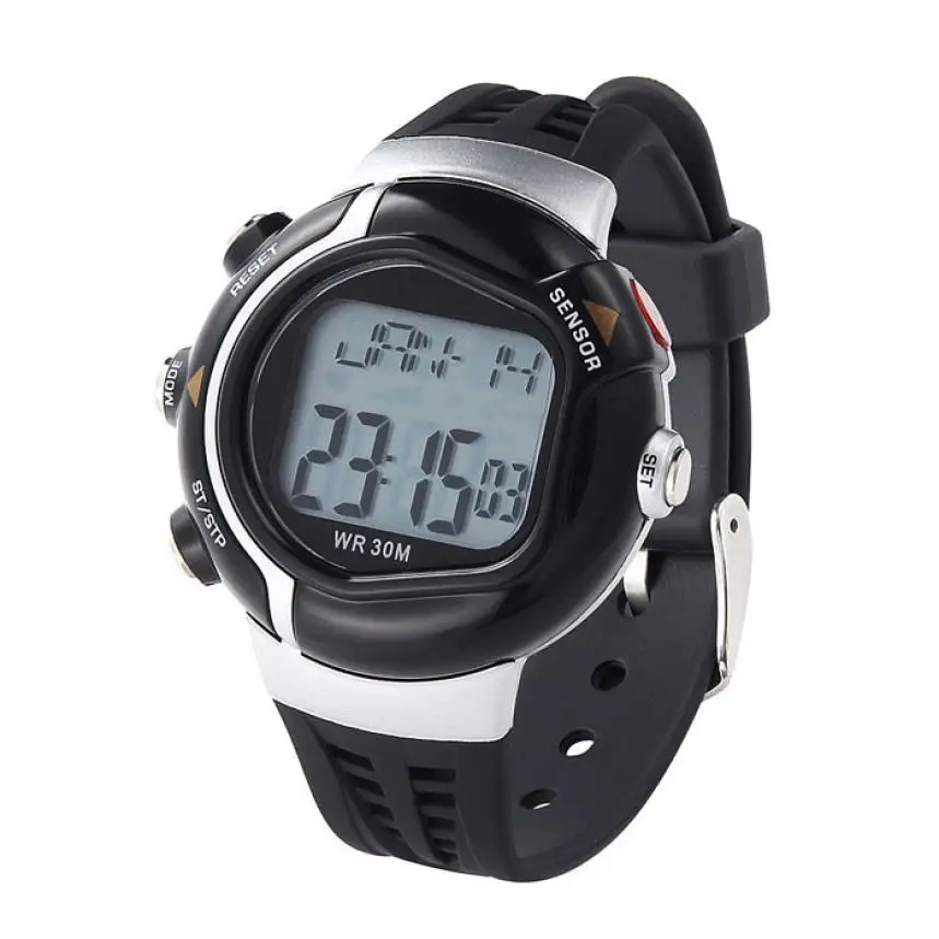 

Hot 2017 Newly Designed Superior New Waterproof Fitness Heart Rate Monitor Sport Watch Calories Counter August 4Levert Dropship