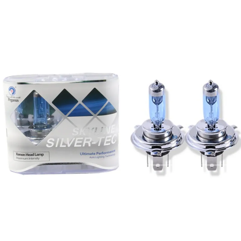 

2PC 12V 100W H4 H7 HB2 9003 Super White Car Fog Light Bulb HeadLight Lamp Automobile Car Light Source 4300K