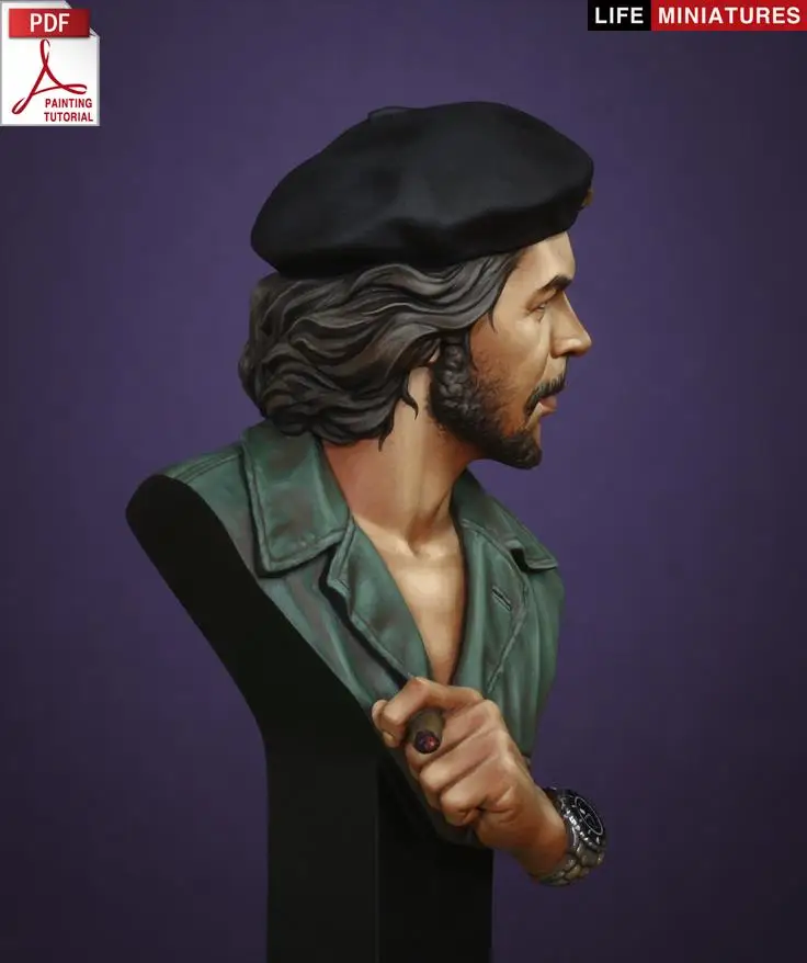 [Loong Way миниатюры] Жизнь миниатюры CHE GUEVARA бюст полимерная миниатюра|miniature|miniature