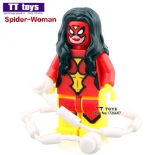 50 шт./партия Xinh213 куклы-пауки строительные блоки лучшие детские подарочные игрушки