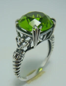 

Europe and the United States fashion ornaments silver ancient silver index finger ring