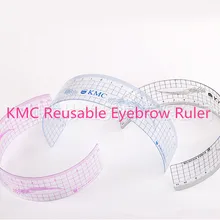 10 шт. перманентные макияжные трафареты пластиковые брови линейка KMC Татуировки Косметический инструмент для формирования для начинающих
