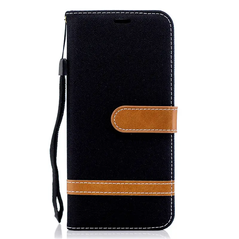 Чехол в стиле ретро для samsung Galaxy Note 9 8 j3 j5 A3 A5 A6 A7 A8 J4 J6 плюс модные Повседневное ткань чехол для телефона Фирменная Новинка E07Z - Цвет: Black