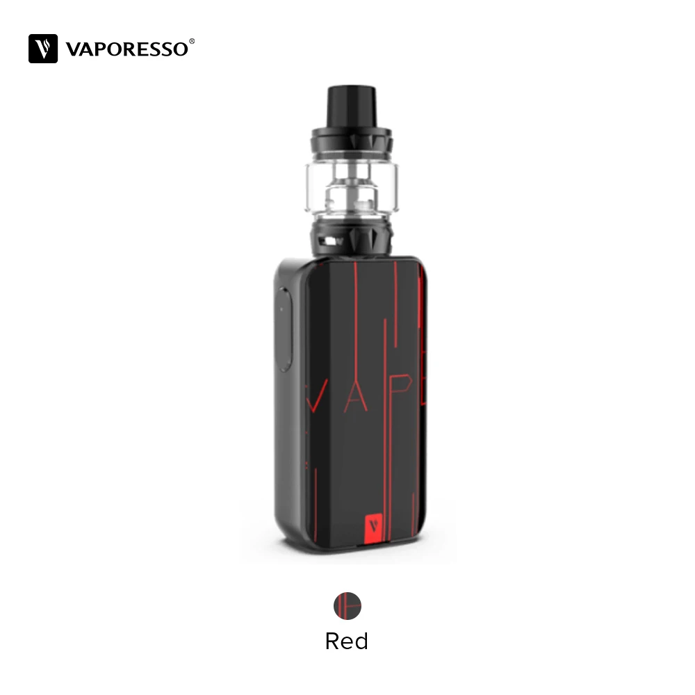 Vaporesso LUXE-S с SKRR-S комплектом для электронных сигарет с 220 Вт Vape коробка мод 8 мл распылитель против Vaporesso Мститель - Цвет: Красный