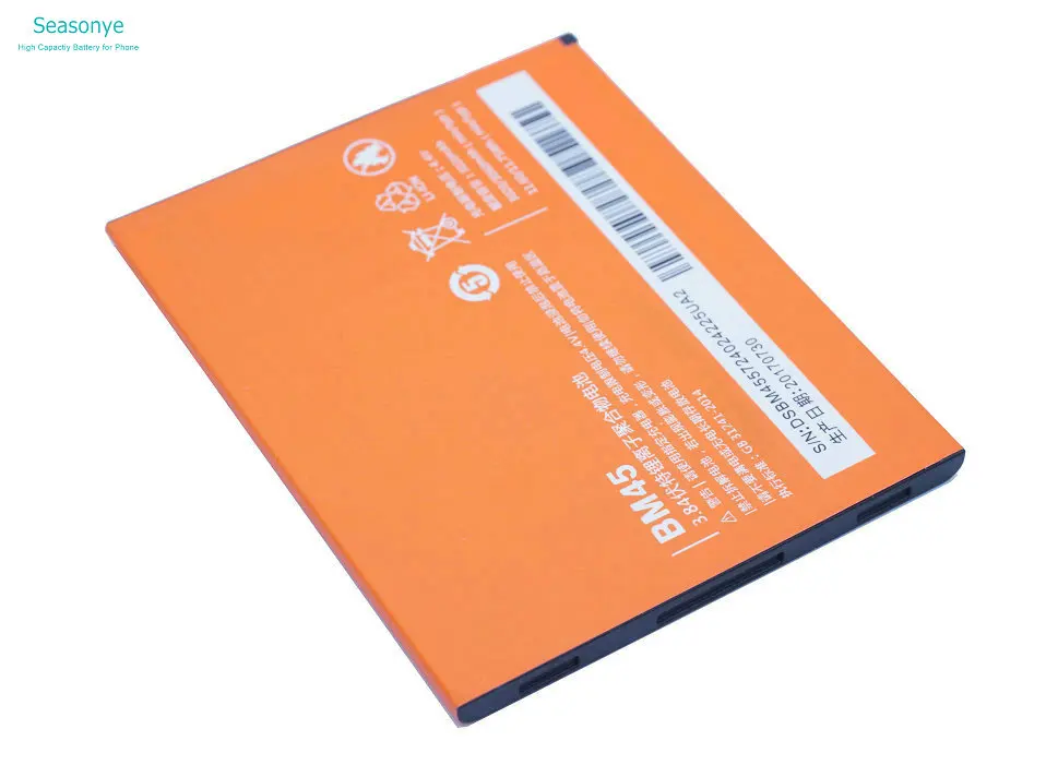 Seasonye 1x Новый 3020mAh / 11.60Wh BM45 BM 45 сменный литий полимерный аккумулятор для Xiaomi Hongmi Red