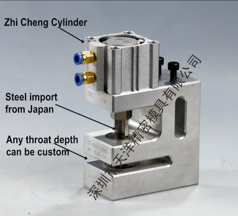 Air-operated угловой тестокруглительная машина