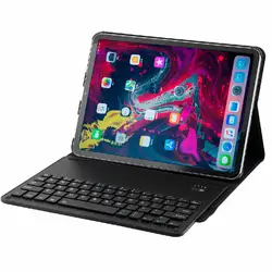 Беспроводная Bluetooth клавиатура чехол для 2018 iPad Pro 11 алюминиевый Съемный Bluetooth клавиатура чехол для iPad 11"