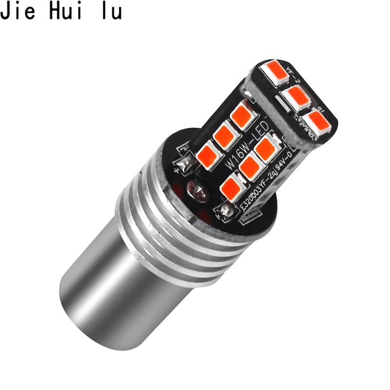 1 шт. автомобильный 1156 7440 7443 BA15S P21W 15 SMD 2835 Canbus светодиодный индикатор поворота
