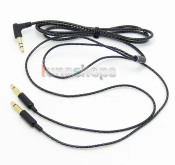 

3.5mm L Shape Audio upgrade Cable For Denon AH-D600 D7100 Velodyne vTrue Bang & Olufsen H6 Headphone LN004535