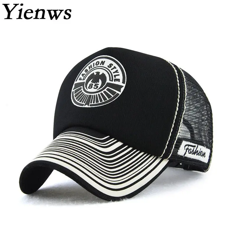 Buy Yienws New Designer Mesh Baseball Cap for Adulto