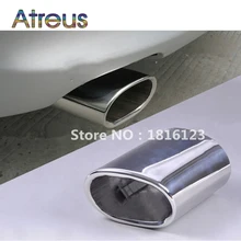 1pcs High quality Stainless Steel Car Exhaust Muffler Tip Pipes for BMW E90 E91 E92 E93 318i 318d New Auto Accessories