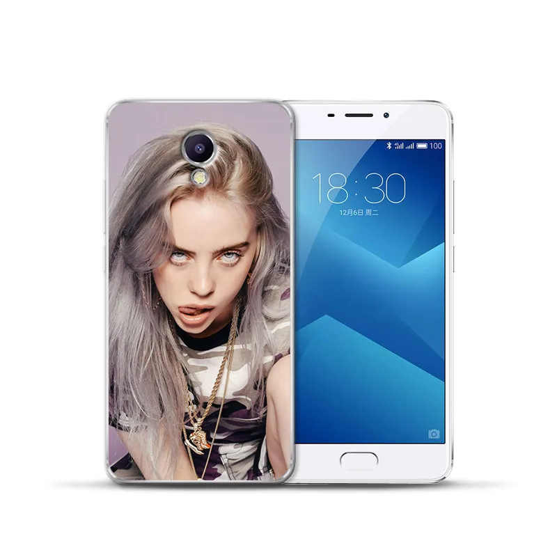 Роскошный Billie eilish для Meizu M3S M5 M5S M5C M6 M3 M5 M6 Note U10 U20 чехол для телефона Coque Etui capa Funda shell capinha милый