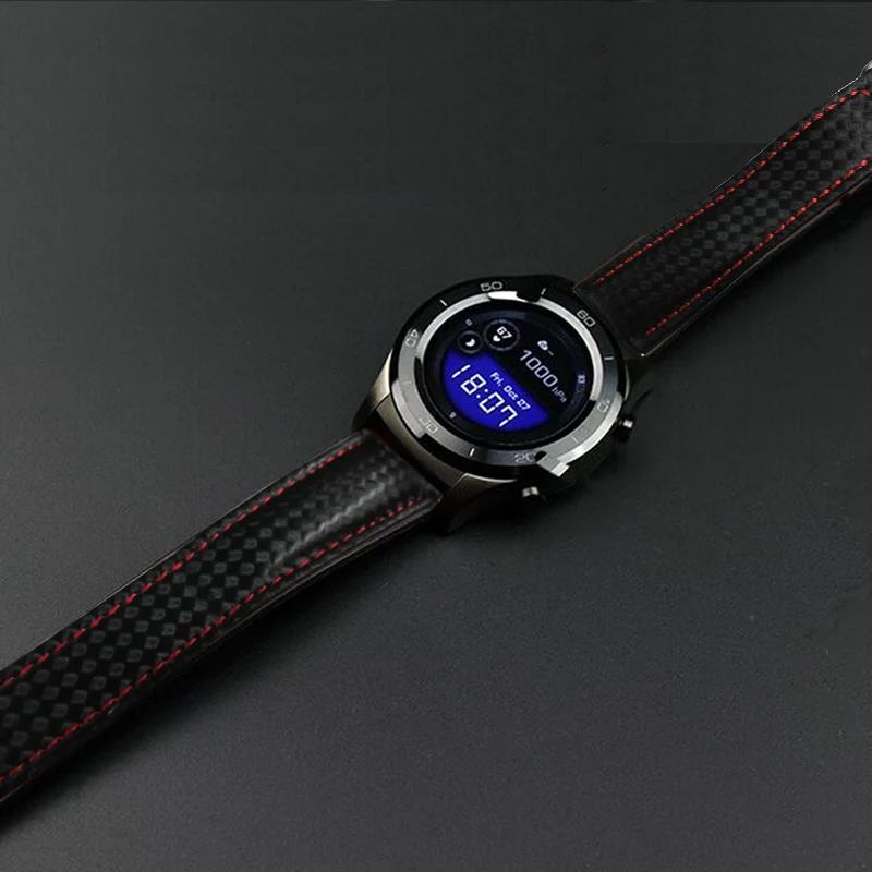 Ремешок для часов Huawei Watch 2Pro кожаный браслет из углеродного волокна Samsung Gear S3 Huami