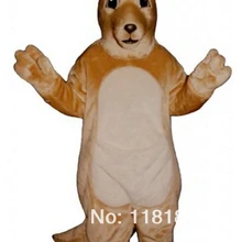 Шляпа талисмана ростовой Костюм Кенгуру Модный на заказ костюм аниме косплей наборы Маскотте маскарадный костюм карнавальный костюм