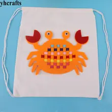 1 шт./лот. Краски свой собственный сумка рисунок игрушки Детский Сад искусств и ремесел раннего обучения образования DIY Творческий хобби