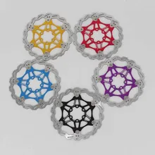 MTB Mountain Road Bike 160/180/203mm Disc Brake Floating Rotor Super Heat Dissipation Six Nails Floating Disc Brake Rotor MTB Mountain Road Bike 160/180/203mm Disc Brake Floating Rotor Super Heat Dissipation Six Nails Floating Disc Brake Rotor