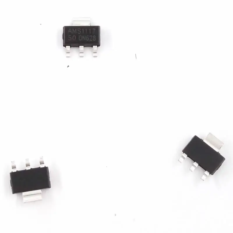 MCIGICM 100 шт. линейный регулятор LM1117 5 В с разъемом SOT 223 на В|5v regulator|regulator 5v10 pcs |