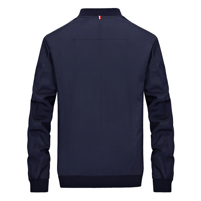 Мужская тонкая куртка бомбер Maxulla повседневная приталенная верхняя одежда