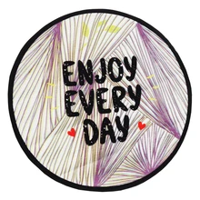 Cigi Современный Творческий Круглый Ковры пол Подушки Коврики компьютерный стул круглый Ковры Нескользящие Спальня Гостиная Кухня Ковры