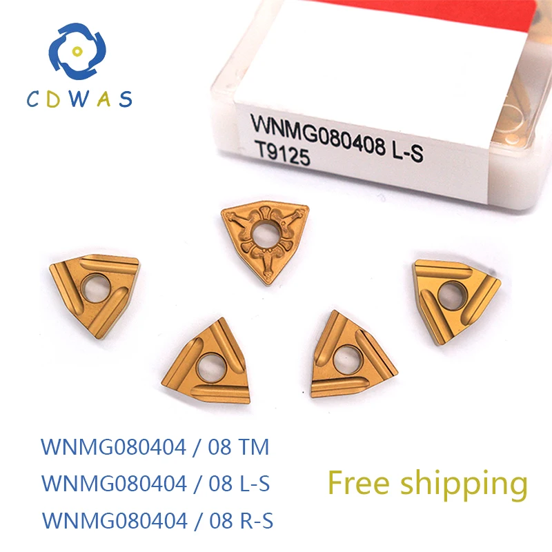 WNMG080408 TM/R S T9125 высококачественный твердосплавный внешний токарный инструмент WNMG