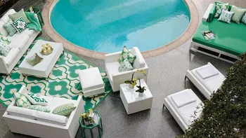 

Jinhua Sigma outdoor white rattan we buy used furniture
