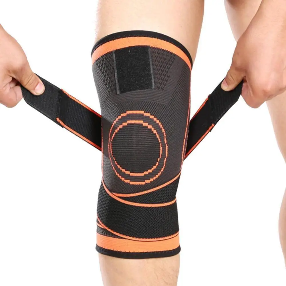 1 шт. спортивные наколенники Фитнес Бег Велоспорт Колено Поддержка Brace нейлон
