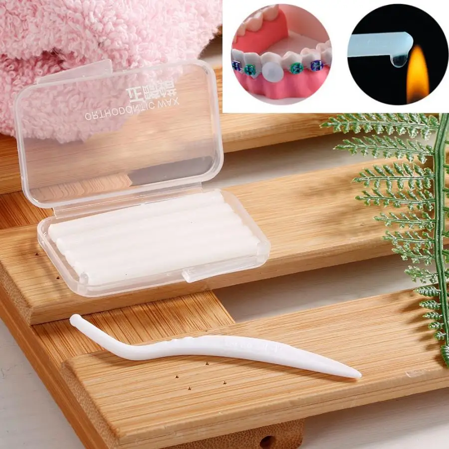 

Dental Floss Anti-ulcer Oral Care Teeth Correction Dental Relief Special Protection Brace Wax Teeth Cleaning