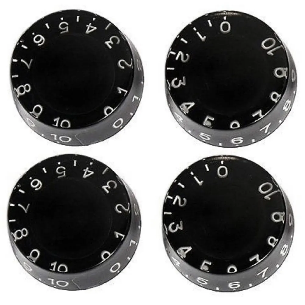 SEWS 4pcs Lots Speed Control Knobs Dial Black for Replacement Electric
