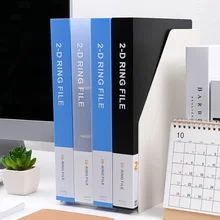 2 отверстия D Тип папка пластиковая pp папка A4 файл сумка ящик для хранения