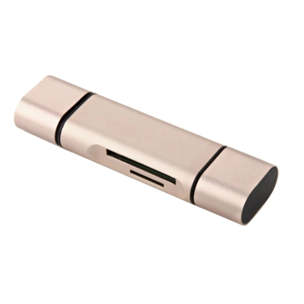 

Multi-functional Memory Card Reader TYPE-C SD/Micro SD Card Reader Type C Hub Aluminum alloy shell Nickel-plated interface